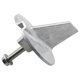 Celliparts Boat Motor Zinc Trim Tab Anode 6E5-45371-01 Compatible with Yamaha Outboard Engine 115HP-225HP 2/4-stroke, Rep for Sierra 18-6097
