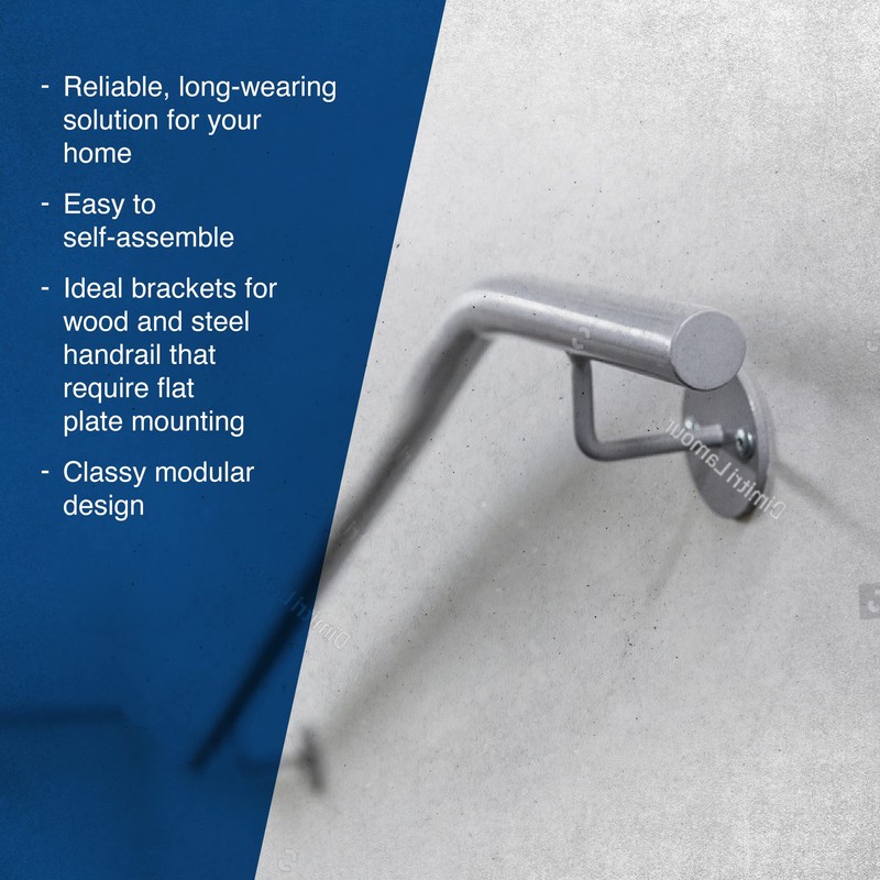 UAP Set of 4 Handrails for Stairs - Heavy Duty