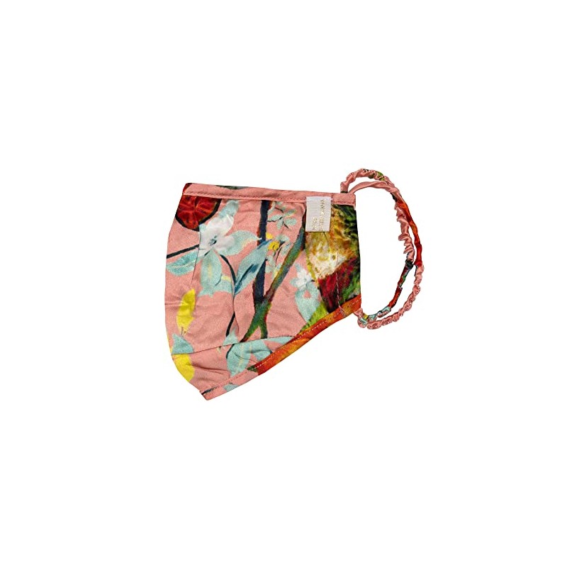 Holistic Silk Pure Silk Face Covering Hummingbird Medium