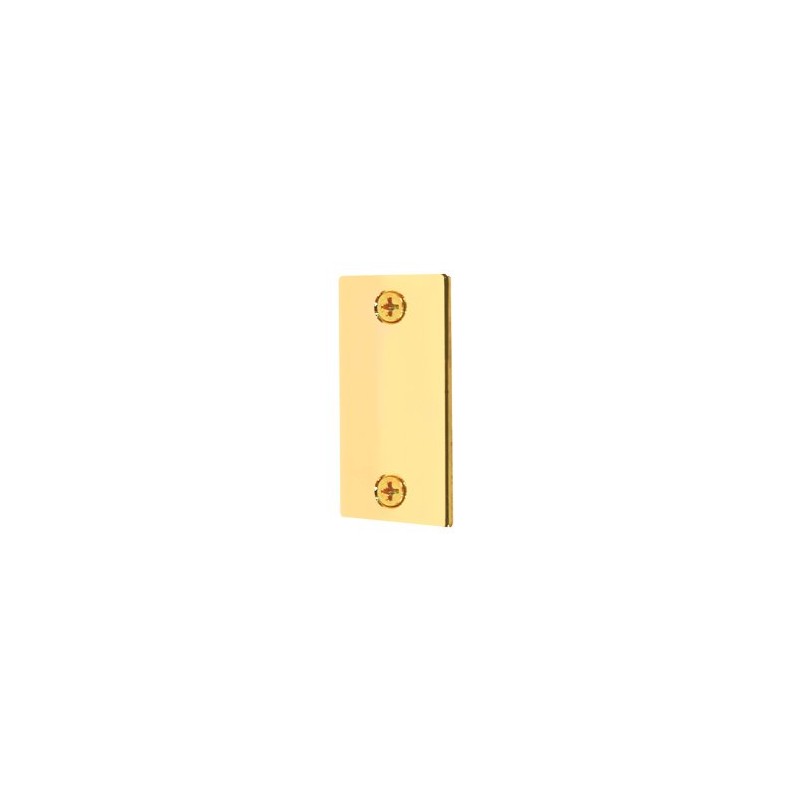 Prime-Line U 9497 Steel Door Edge Hole Filler Plate, 1-1/8