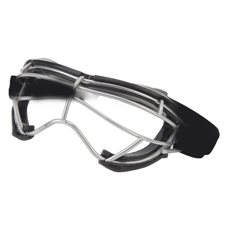 Lacrosse Goggles Silicone Ferroalloy Ergonomic Design Anti Slip Texture Hockey