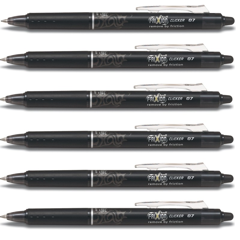 Pilot Frixion Clicker Fine Rollerball Pen | Retractable Tip |