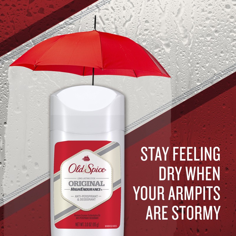 Old Spice High Endurance Long Lasting Stick Men's Anti-Perspirant and