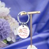 VMHEFAV Book Lovers Gifts Unique Book Themed Keychain Gifts For