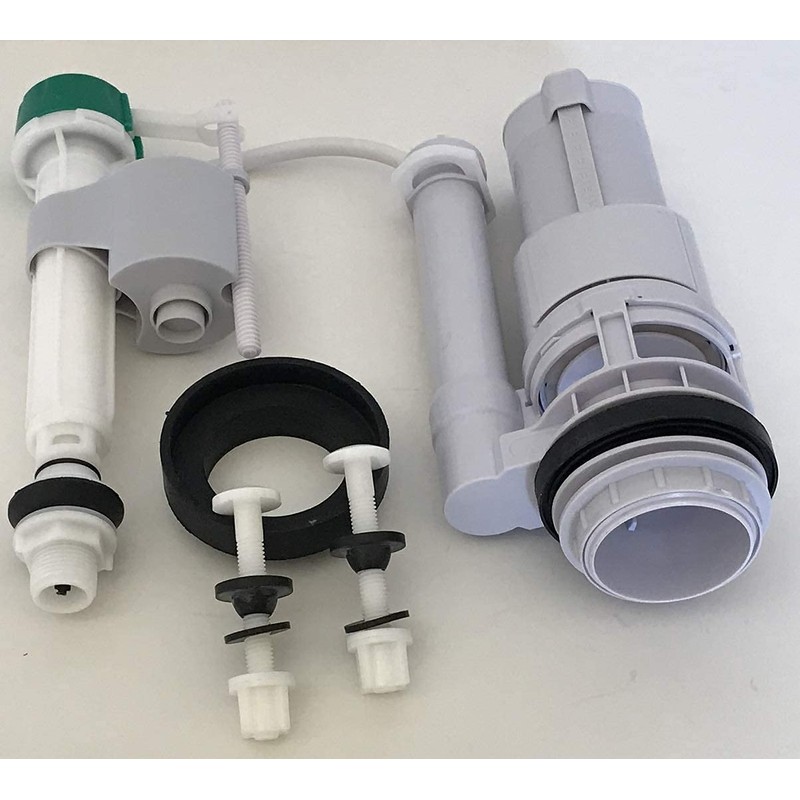 2.5 inch Top Button Dual Flush Valve & Glacier Bay