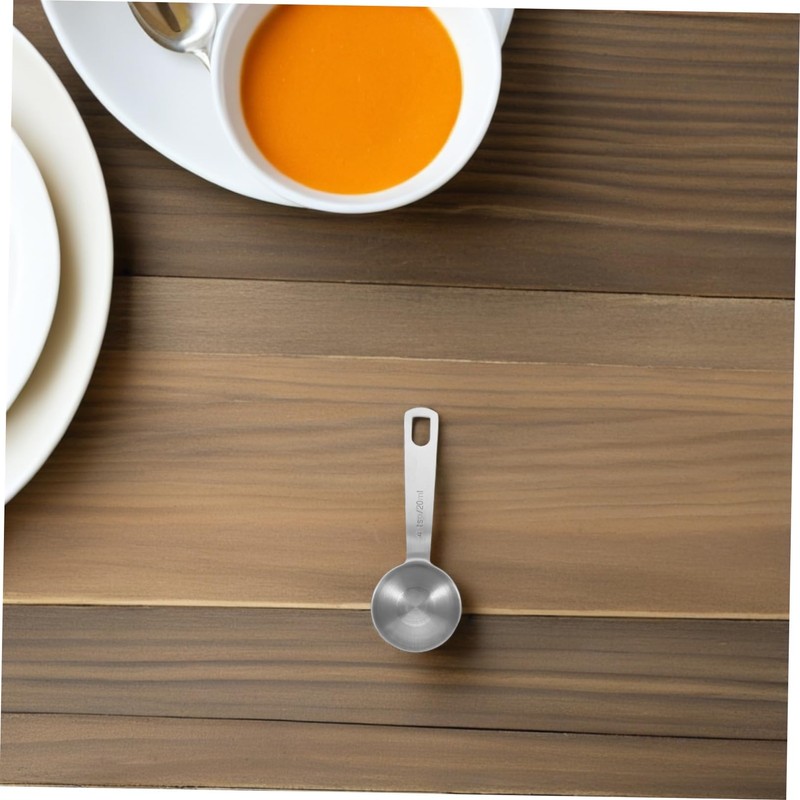 GLEAVI 4pcs Measuring Spoons: Stainless Steel 20ml/4 TSP Measuring Spoon