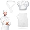 VZFIT Chefs Hat Set - Multifunctional 3 Piece Chef Set
