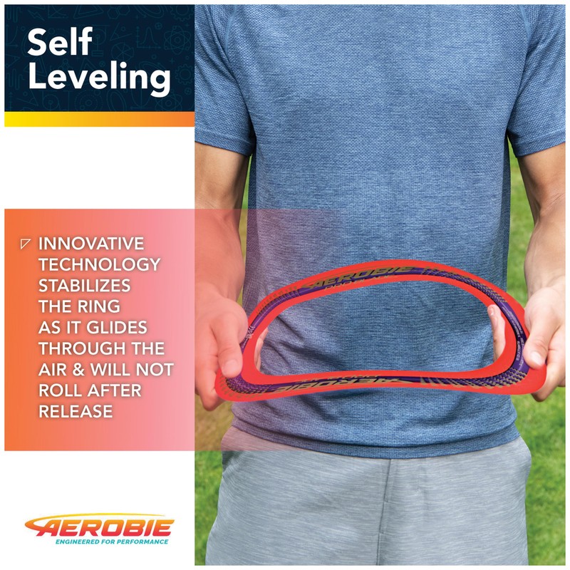 Aerobie Pro Blade Throw Ring, Lightweight Kids Toy for Disc