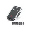 Funda De Repuesto Para Llavero Compatible Con Chevy Silverad Negro