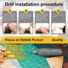 Fahgaer Mini Electric Drill Electric Hand Drill Mini Cordless Rotary
