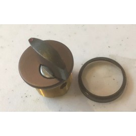 THUMB TURN Mortise Cylinder Dark Bronze #TA-570