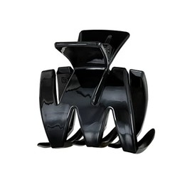 ANDANTE Premium Collection - Elegant Hair Clip in Black - Hair Accessories for Women - Size 4.5cm x 5cm - For All Hair Types - High Quality Workmanship - Elegant