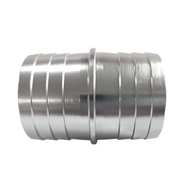 ANPTGHT 1-1/2 Inch Hose Barb Splice Coupler Repair Fitting, Aluminum Adapter Connector Radiator Coolant Intercooler Heat Exchanger Fluid Designed (1 pcs)
