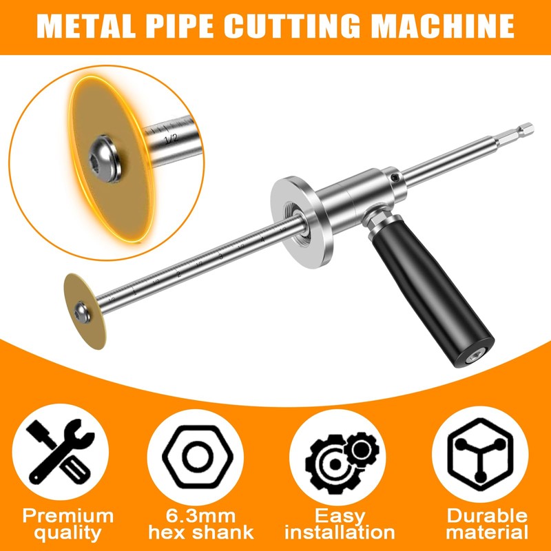 Inside Pipe Cutter for PVC & ABS Pipes, PVC Cutter