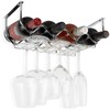 Wallniture Piccola Under Cabinet Wine Rack & Glasses Holder Kitchen