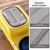 UPKOCH 2pcs Silicone Toaster Lid 2 Slice Toaster Cover Bread