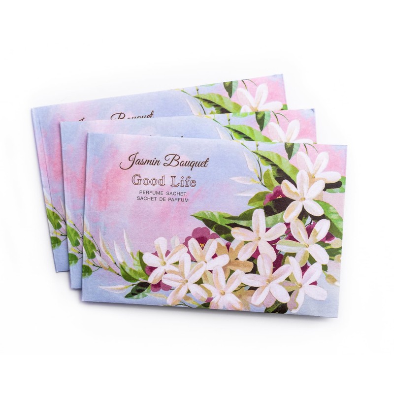 Good Life Jasmine Bouquet Scented Sachets | 12 Bags