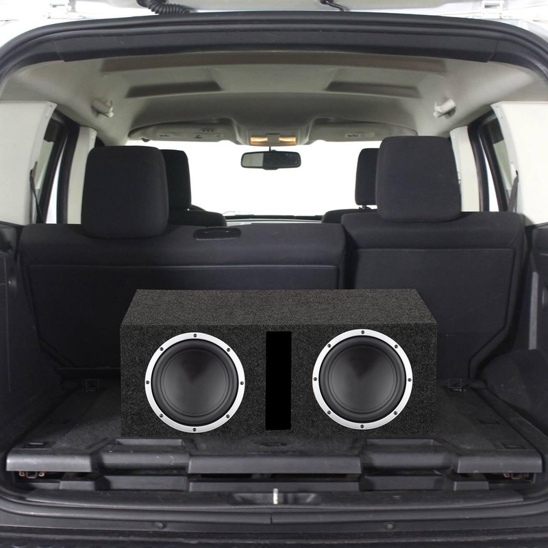 Q Power Dual 12-Inch Heavy Duty Ported Car Audio Subwoofer