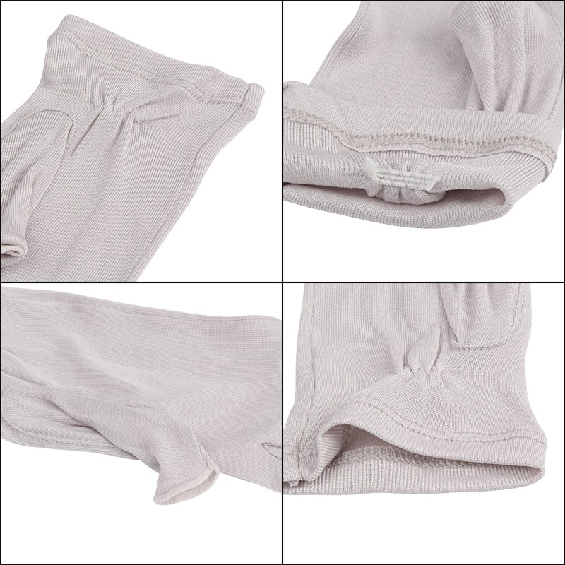 CINECE Women's Silk Gloves, Hand Care, Moisturizing, Heat Retention, Protection,