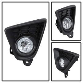ACANII - For 2013-2016 Mazda CX-5 CX5 Bumper Fog Lights Driving Lamp w/Switch Assembly Driver & Passenger Side