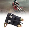 12V Starter Solenoid with 2 Terminal 532138406 Compact Structure Replacement