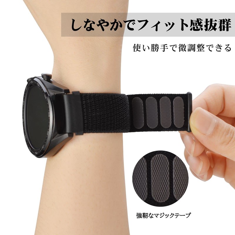 WOCCI Watch Band, 0.6 inches (16 mm), 0.7 inches (18