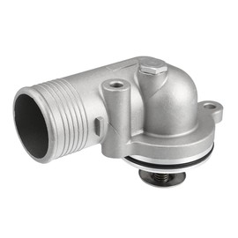 X AUTOHAUX 4133L508 Car Engine Coolant Thermostat Housing Assembly for Perkins Several