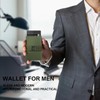 TOYFID Minimalist Wallet for Men,Slim Wallet for Men,Card Holder Metal