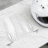 Motorcycle Windscreen Transparent with Bracket Universal Wind Deflector for Electric