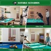 WHEARTED Wall Mount Pool Stick Holder, Billiards Pool Cue Rack