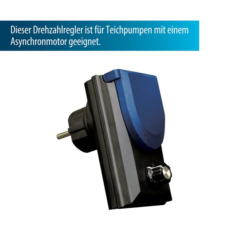 AquaForte FC-300 Flow Control Power Regulator, Black