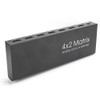 4x2 4K 60Hz HDMI 2.0 Matrix Switcher Splitter Adapter YUV4:4:4