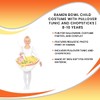 Ramen Bowl Child Costume with Pullover Tunic and Chopsticks |