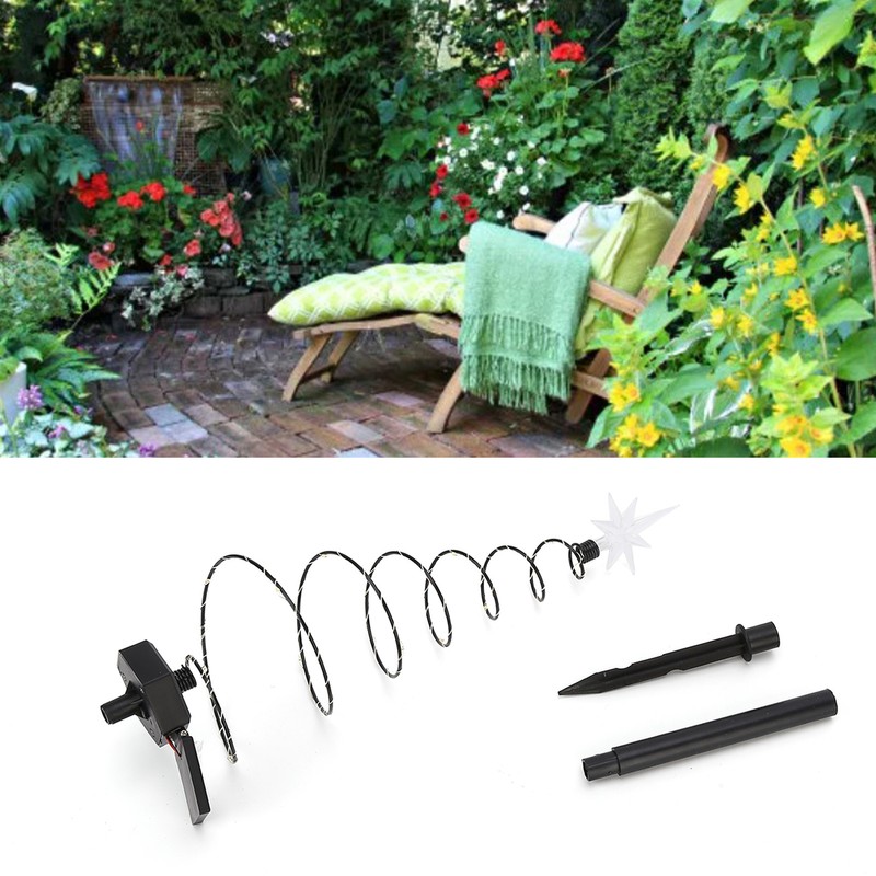 Solar Outdoor Garden Light Waterproof Flexible Lightweight Beautiful Lawn Decorative