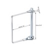 sourcing map Farm Cart Trailer Garden Lawn Square Shaft Locking