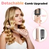 Cordless Curling Iron Rechargeable, 3-in-1 Portable Hair Curler for Travel
