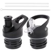 BESPORTBLE Hydro-Zubehör 2 Pieces Spout Lid Flip Top Lid Replacement