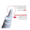 ericotry 6PCS Empty Refillable Glass Nasal Spray Bottles Fine Mist
