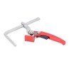 Ratchet Track Clamp 9x17.5cm Chromium Molybdenum Alloy Steel Guide Rail
