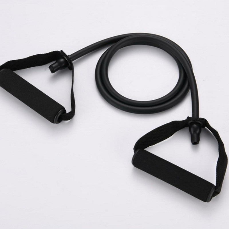Fitness Elastic Puller Rope, 30 lb TPE Straight Tension Rope