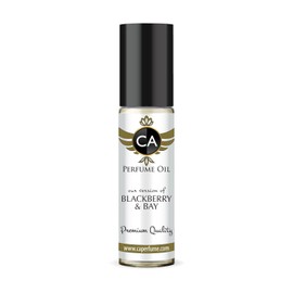 CA Perfume Impression of Blackberry & Bay Unisex Fragrance Oil Floral Fruity Scent Long Lasting Perfumes for Women & Men Travel Size TSA Ready Mini Parfum Body Oil Roll-on 0.33 Fl Oz 10ml