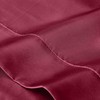 Moonlight Bedding Burgundy Satin Pillowcases 2 Pack – Soft &