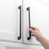 KOOFIZO Matte Black Cabinet Pulls Black Cabinet Handles, 1 Pack