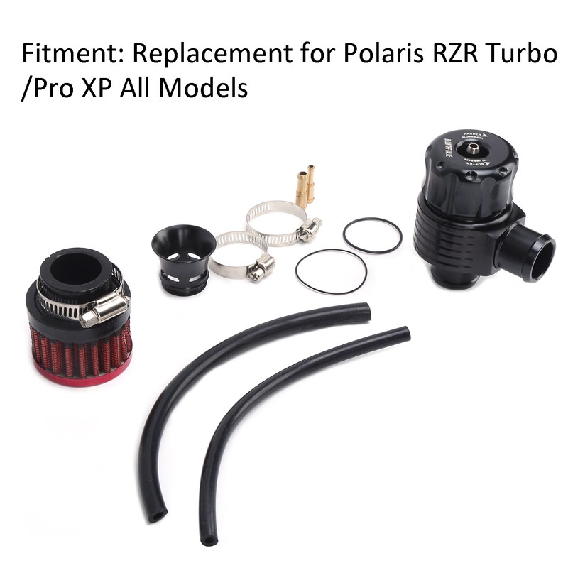 Adjustable Blow Off Valve BOV with Filter Replacement for Polaris