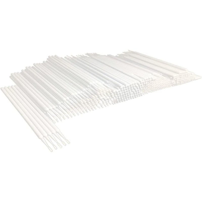 Cepillos de micro aplicador, 100 piezas/bolsa, cepillos desechables para extensión