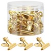 Golden Push Pins Clips (30 Pcs), Upgraded Thumb Tacks with