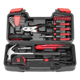 Kit Herramientas Manuales Juego Herramienta Mecánicas 39 Pcs