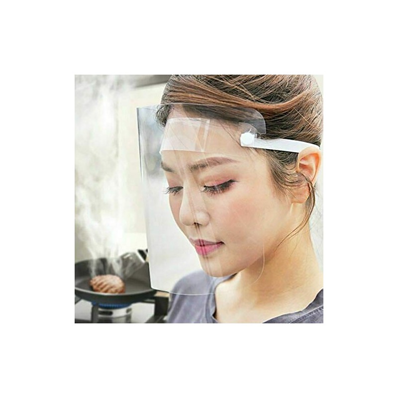 (PACK OF 10) Protective Visor Anti Droplet Dust-Proof Protect Transparent