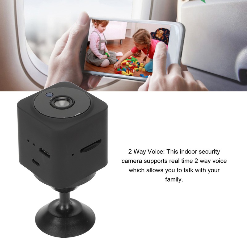 Nanny Camera HD Inbuilt WiFi 2 Way Voice Infrared Night