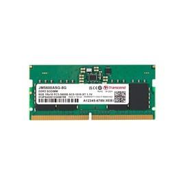 Transcend 8GB DDR5 5600 SO-DIMM 1Rx16 1.1V, RAM, Notebook/Laptop Computer Memory - JM5600ASG-8G